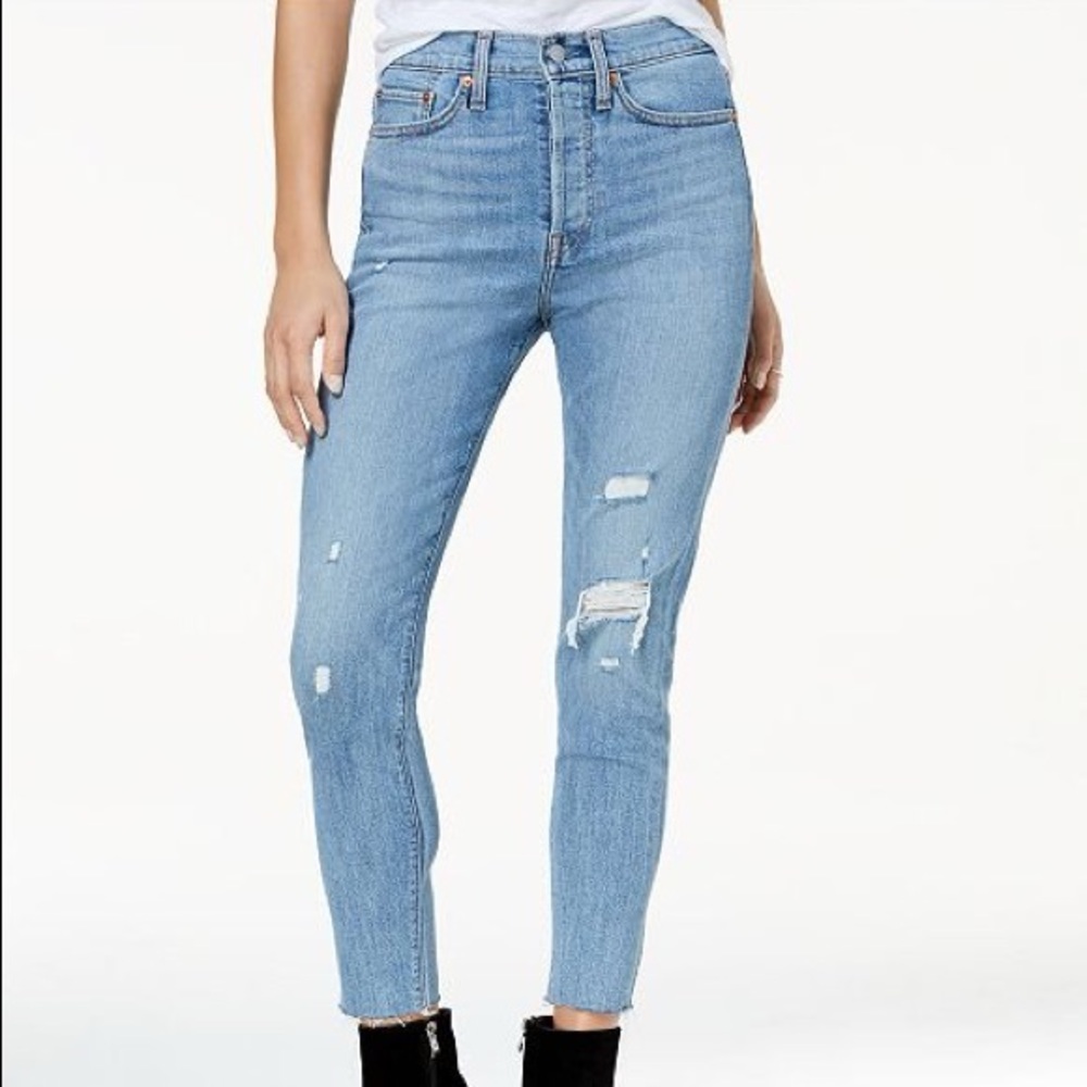 Levi “Wedgie Skinny” in Blue Spice